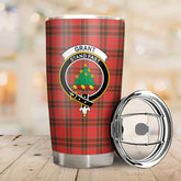 Grant Weathered Tartan Crest Tumbler